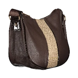 Brown PVC Women Handbag
