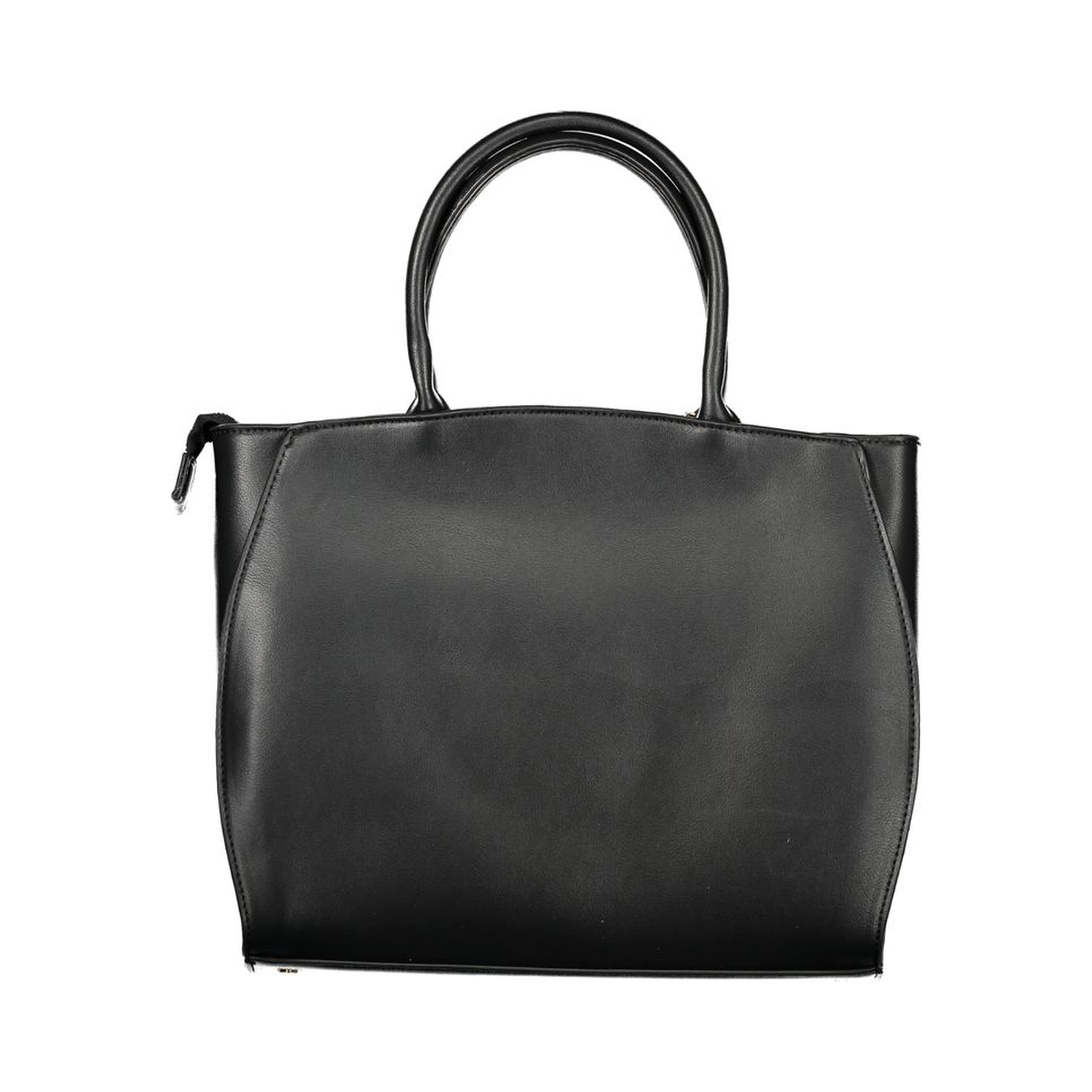 Black PVC Women Handbag