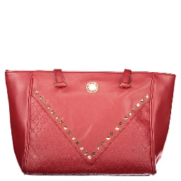 Red PVC Women Handbag
