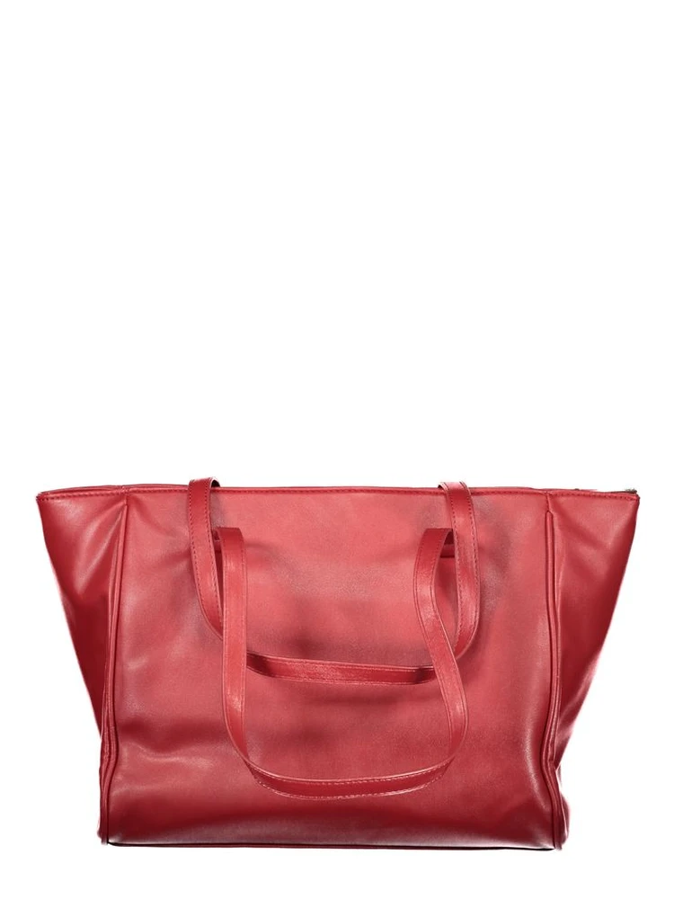 Red PVC Women Handbag alternative