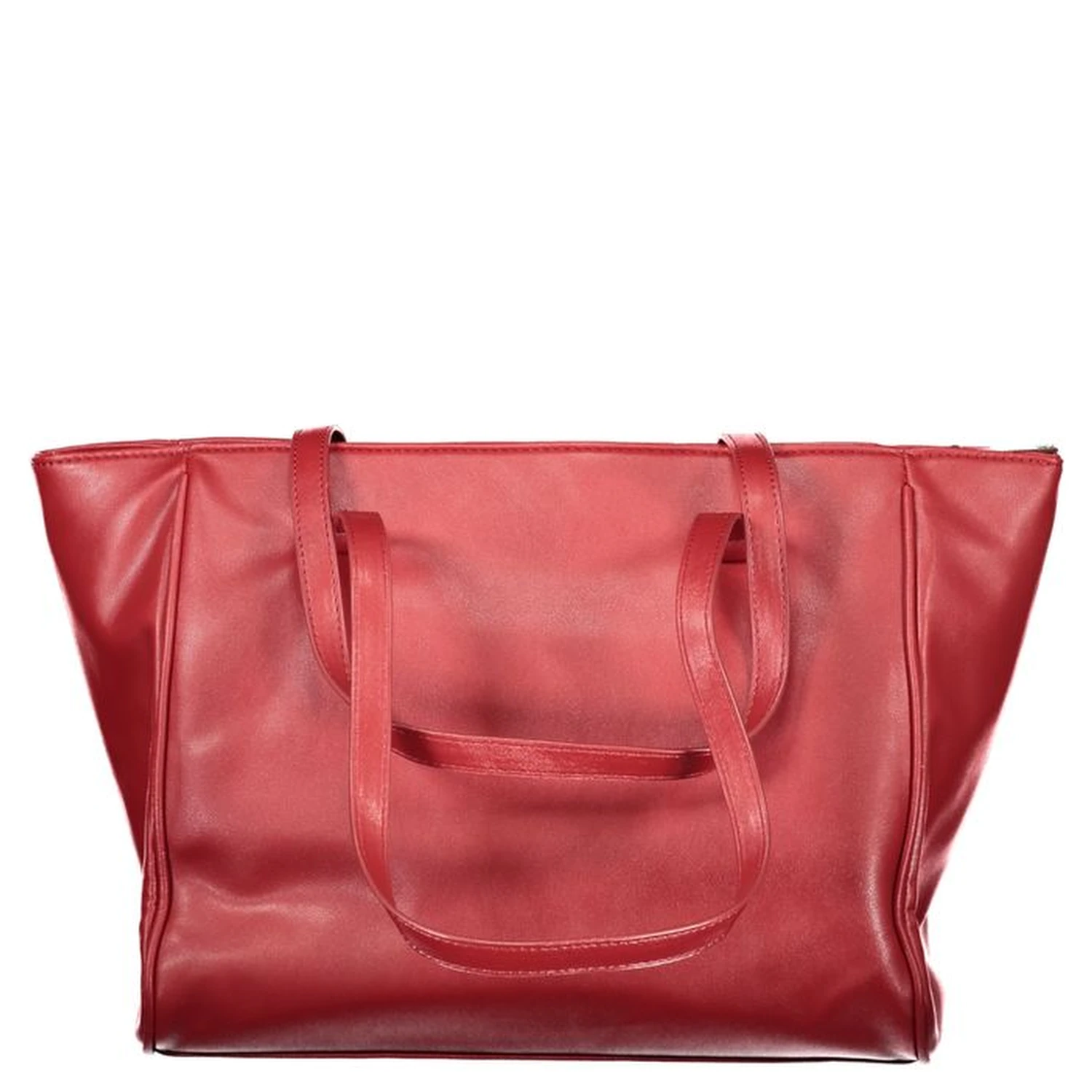 Red PVC Women Handbag