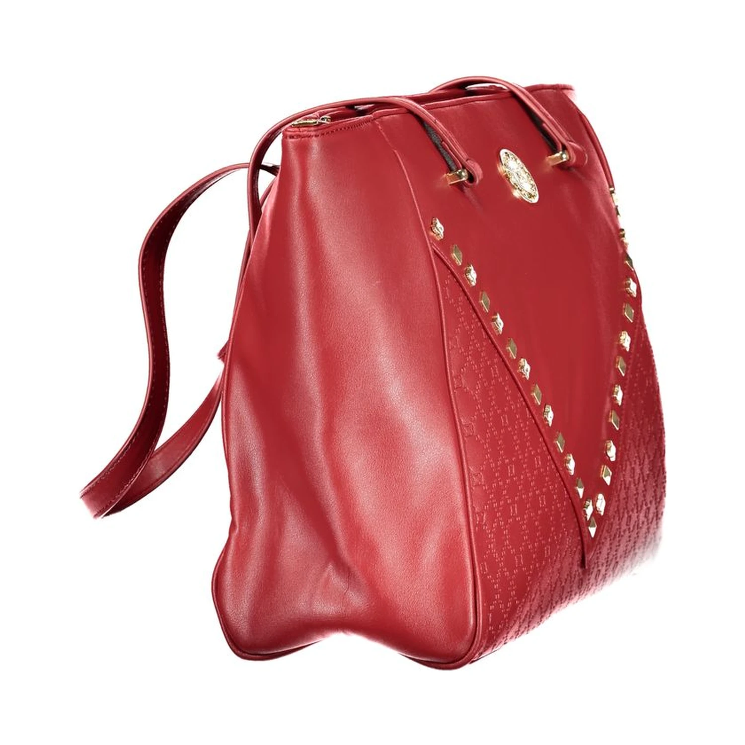 Red PVC Women Handbag