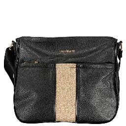 Black PVC Women Handbag