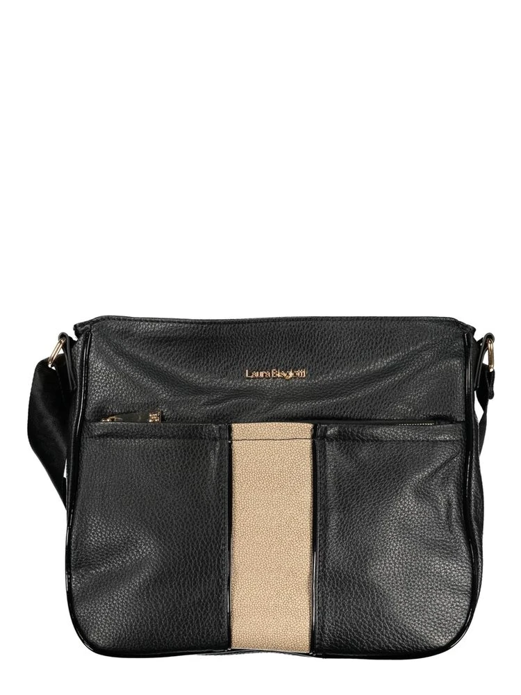 Black PVC Women Handbag