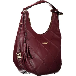 Red PVC Women Handbag