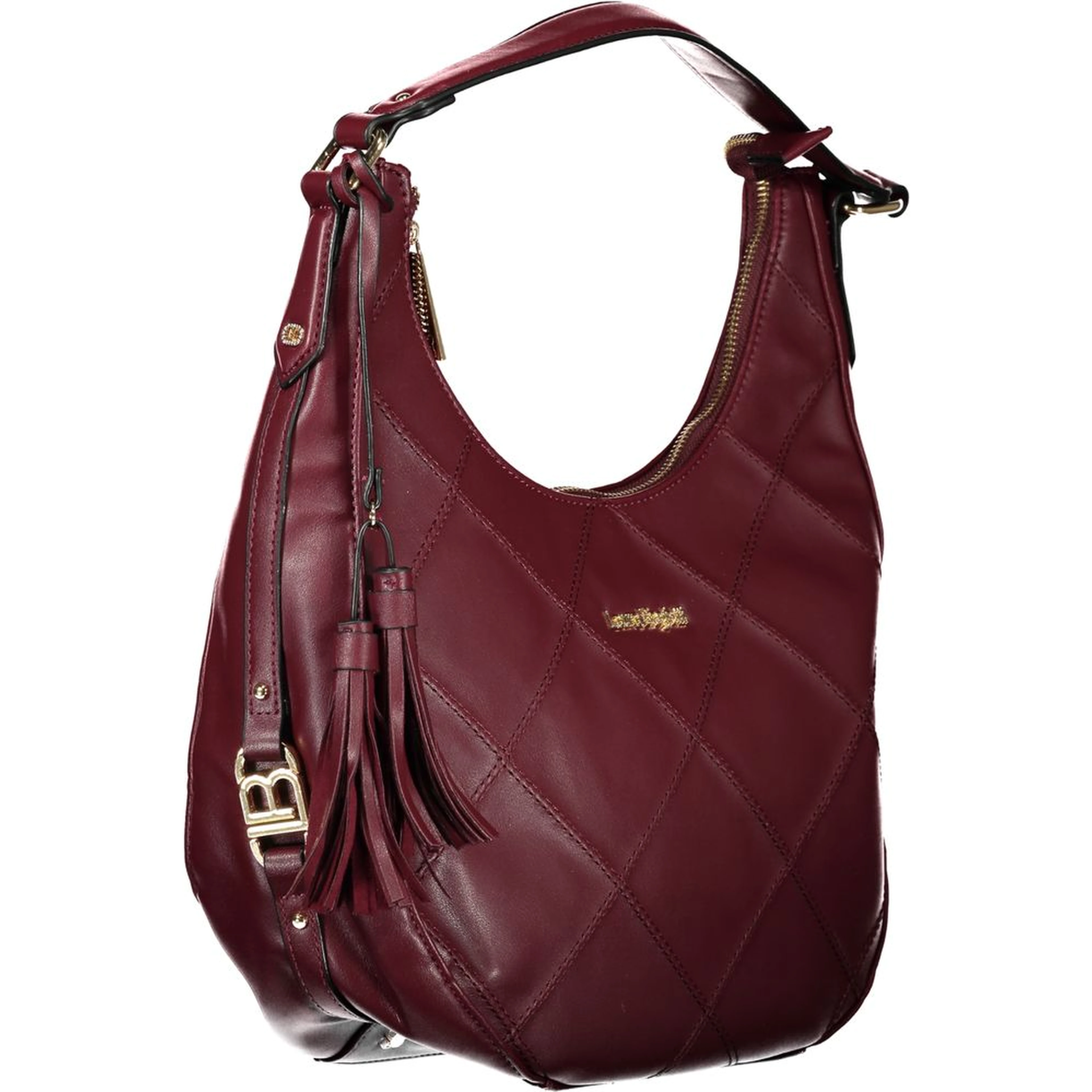Red PVC Women Handbag
