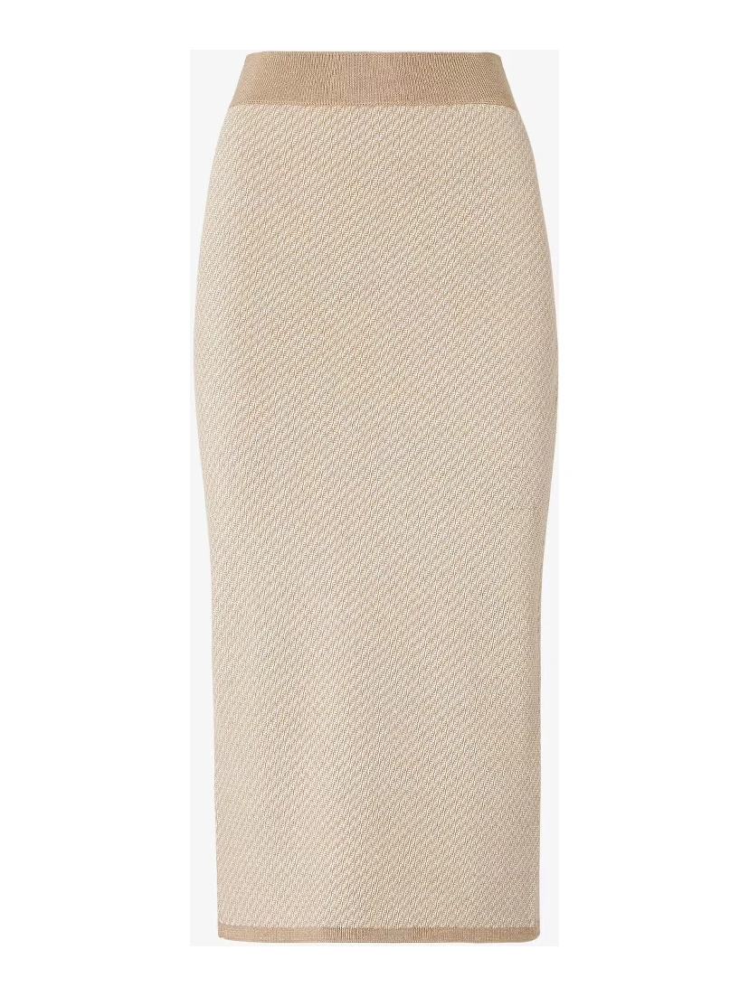 FF silk and cashmere skirt