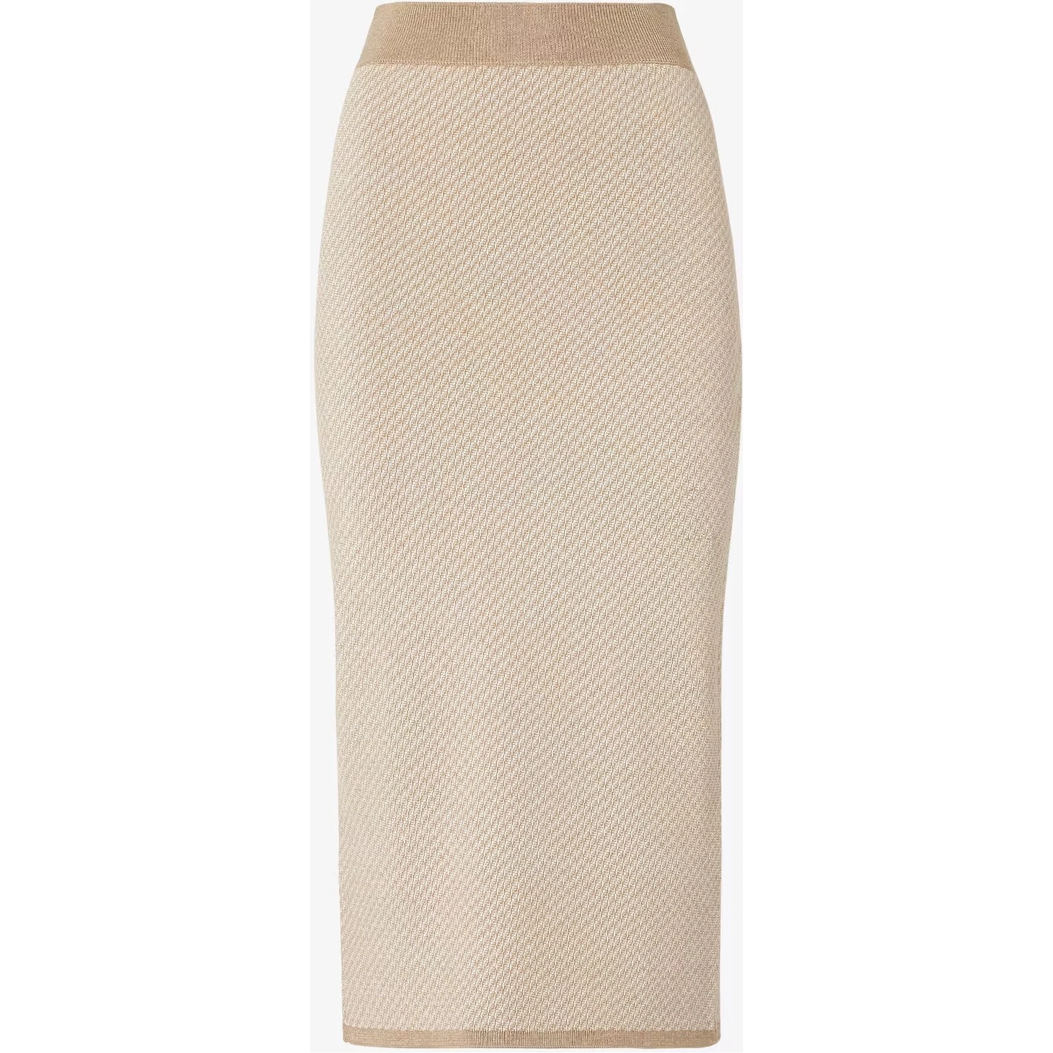 FF silk and cashmere skirt