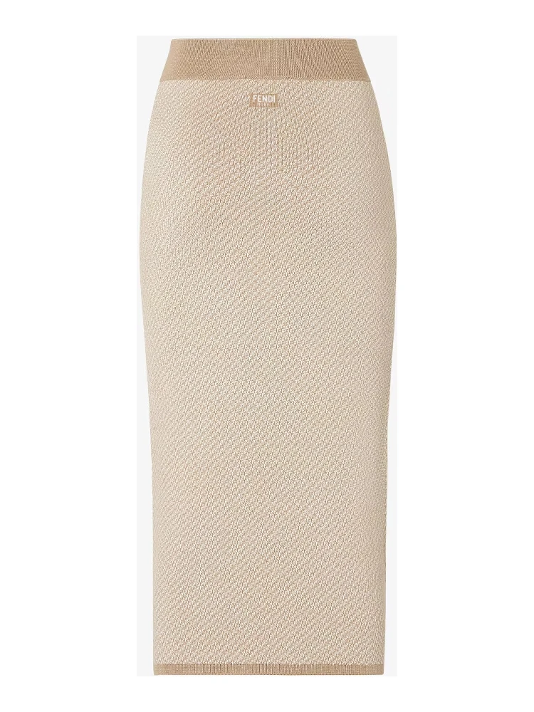 FF silk and cashmere skirt alternative