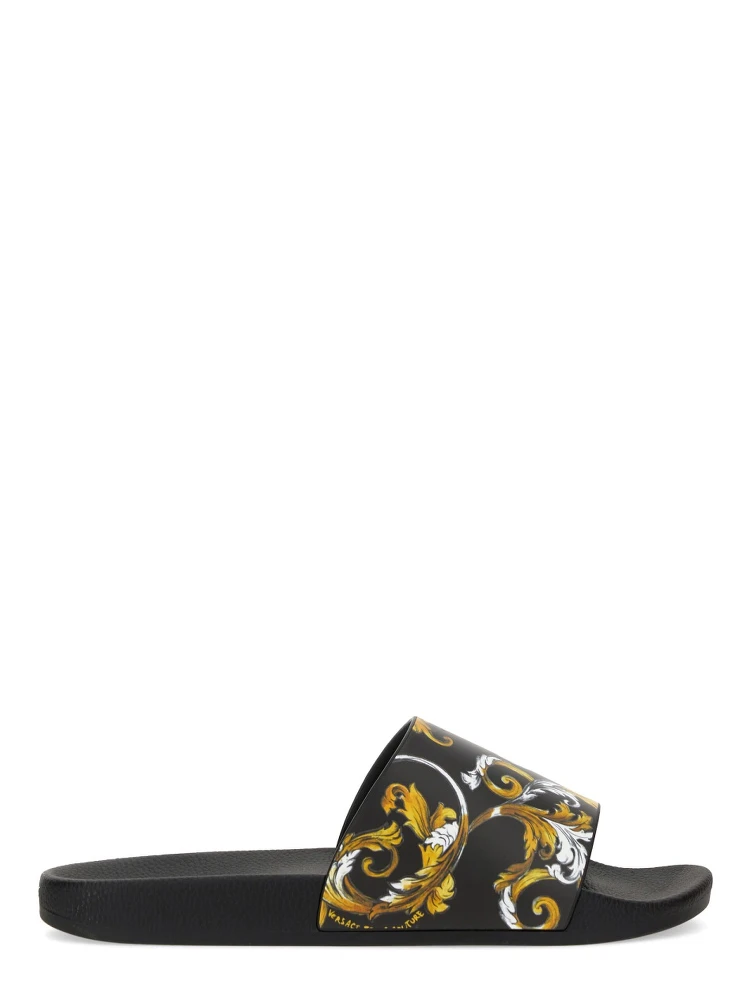 SLIDE SANDAL WITH LOGO