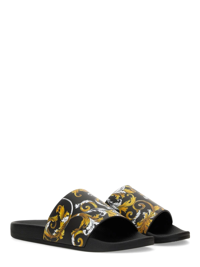 SLIDE SANDAL WITH LOGO