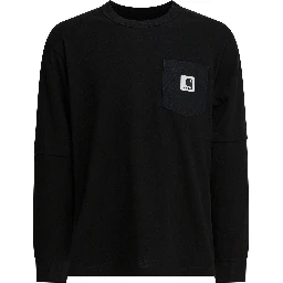 "Sacai x Carhartt WIP" crewneck t-shirt