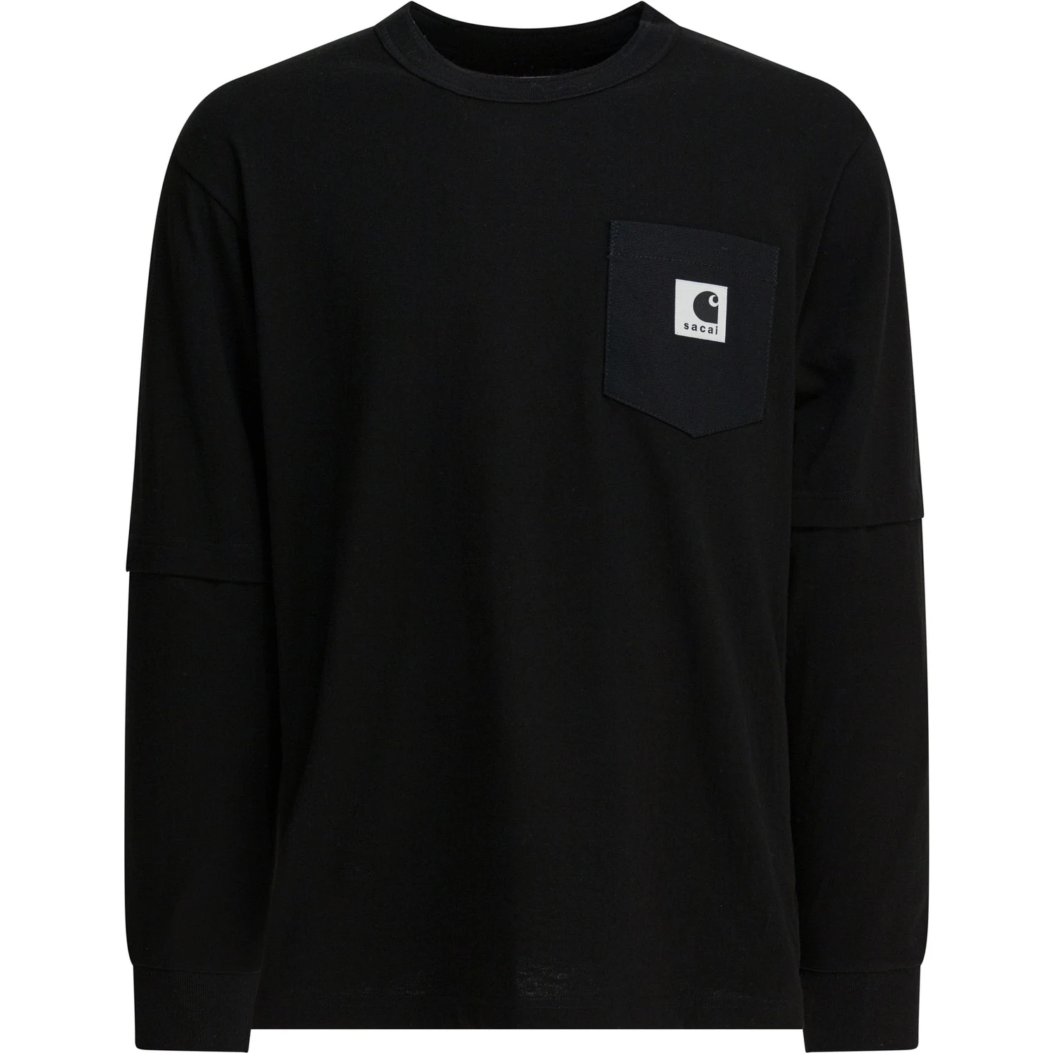 "Sacai x Carhartt WIP" crewneck t-shirt