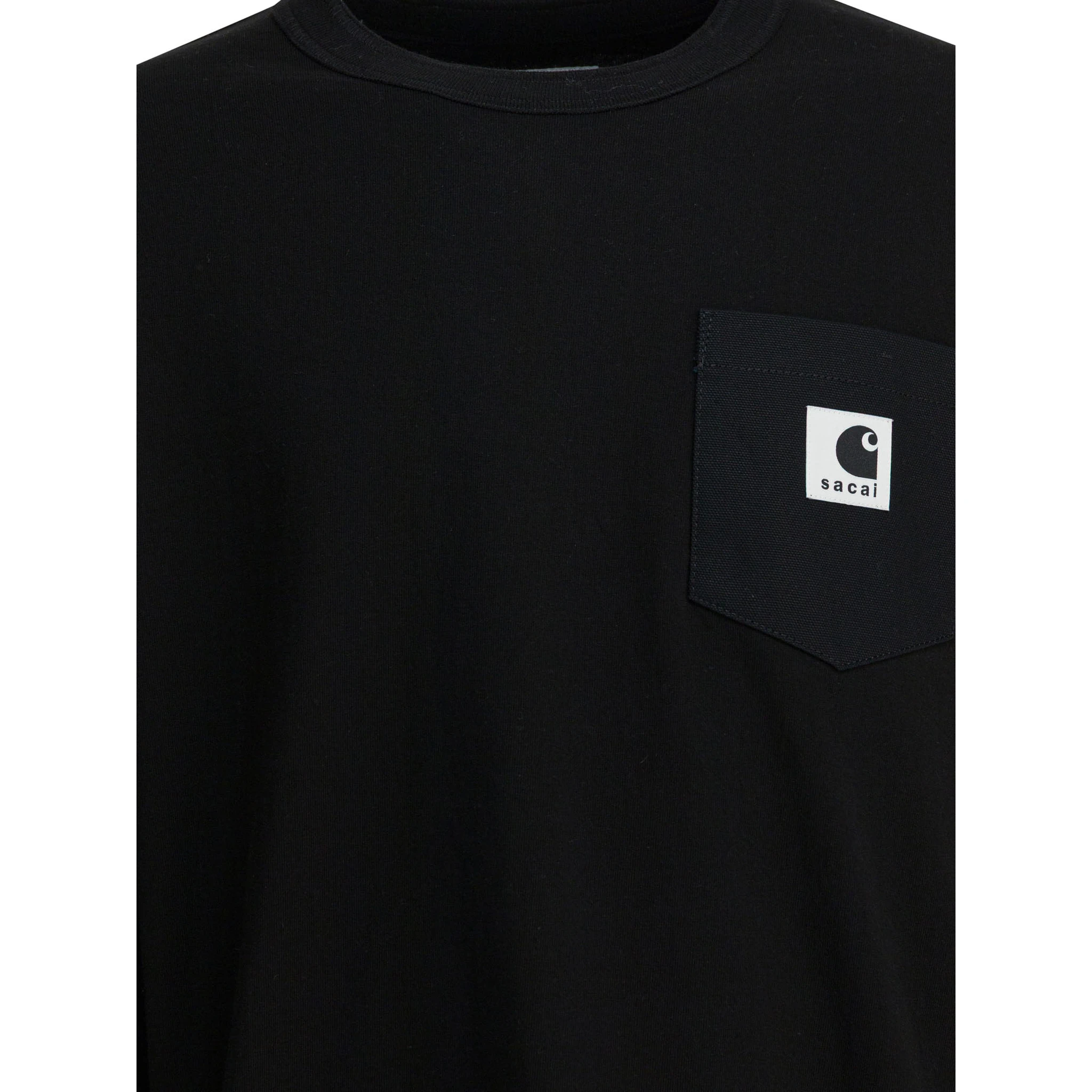 "Sacai x Carhartt WIP" crewneck t-shirt