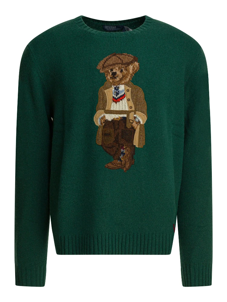 "Polo Bear" crewneck sweater