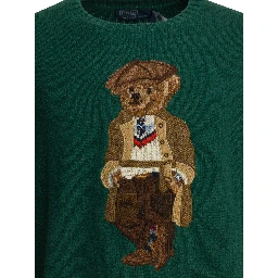 "Polo Bear" crewneck sweater