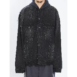 Oversized layered jacket