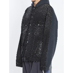 Oversized layered jacket