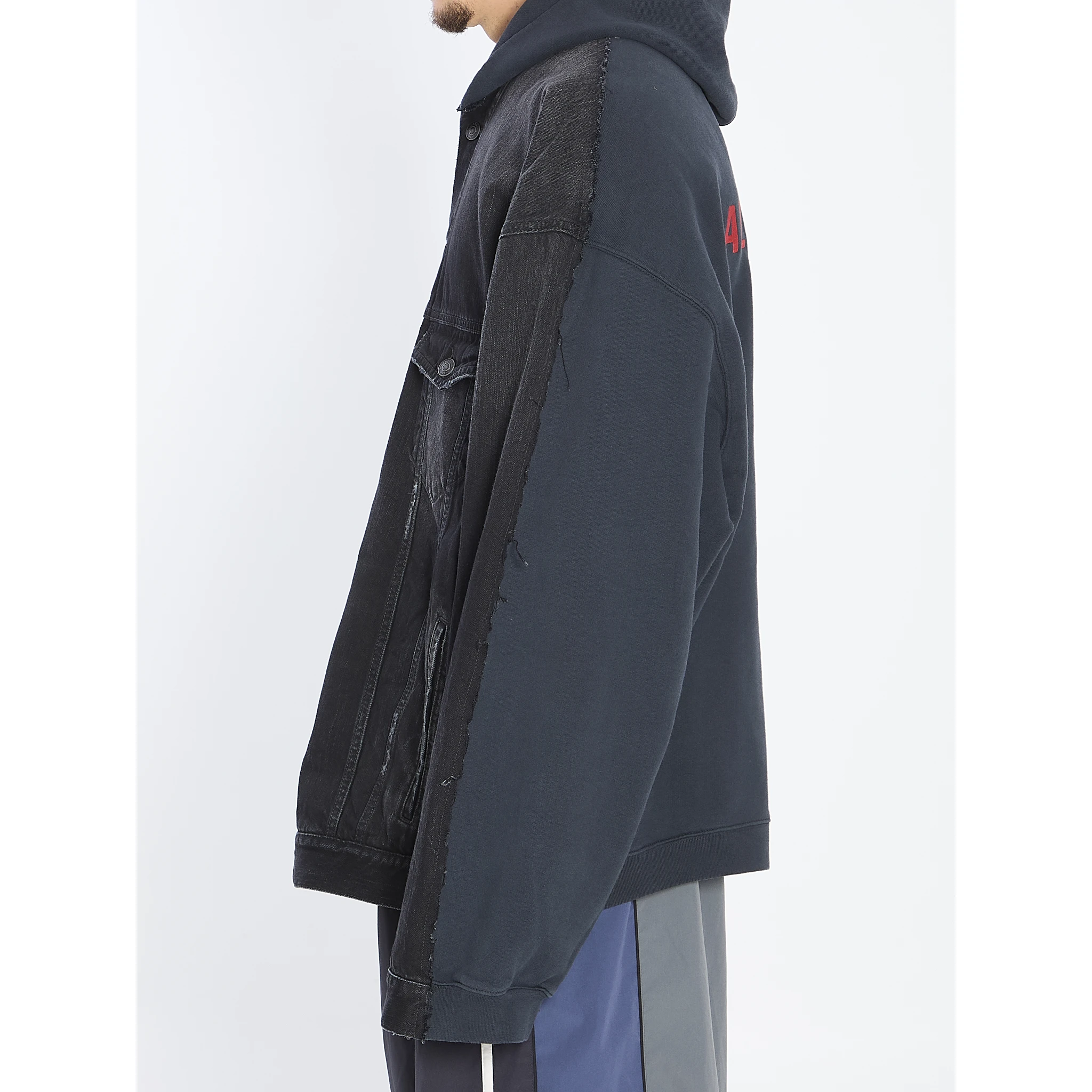 Oversized layered jacket