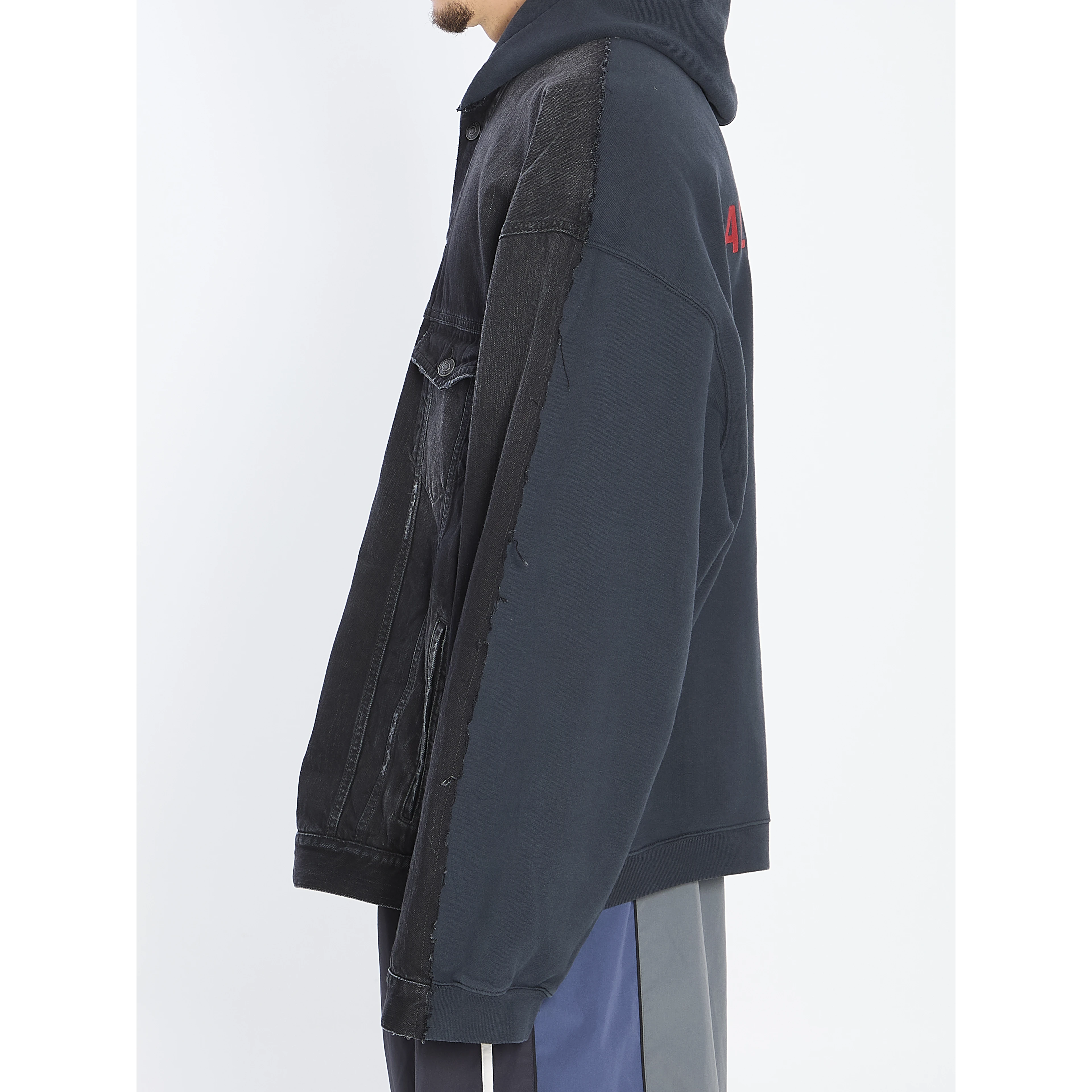 Oversized layered jacket