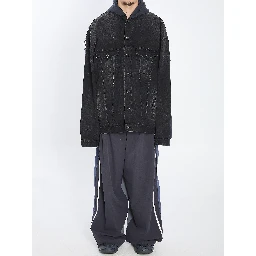 Oversized layered jacket