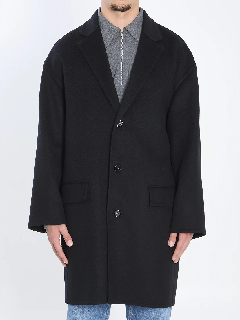 Midi wool coat