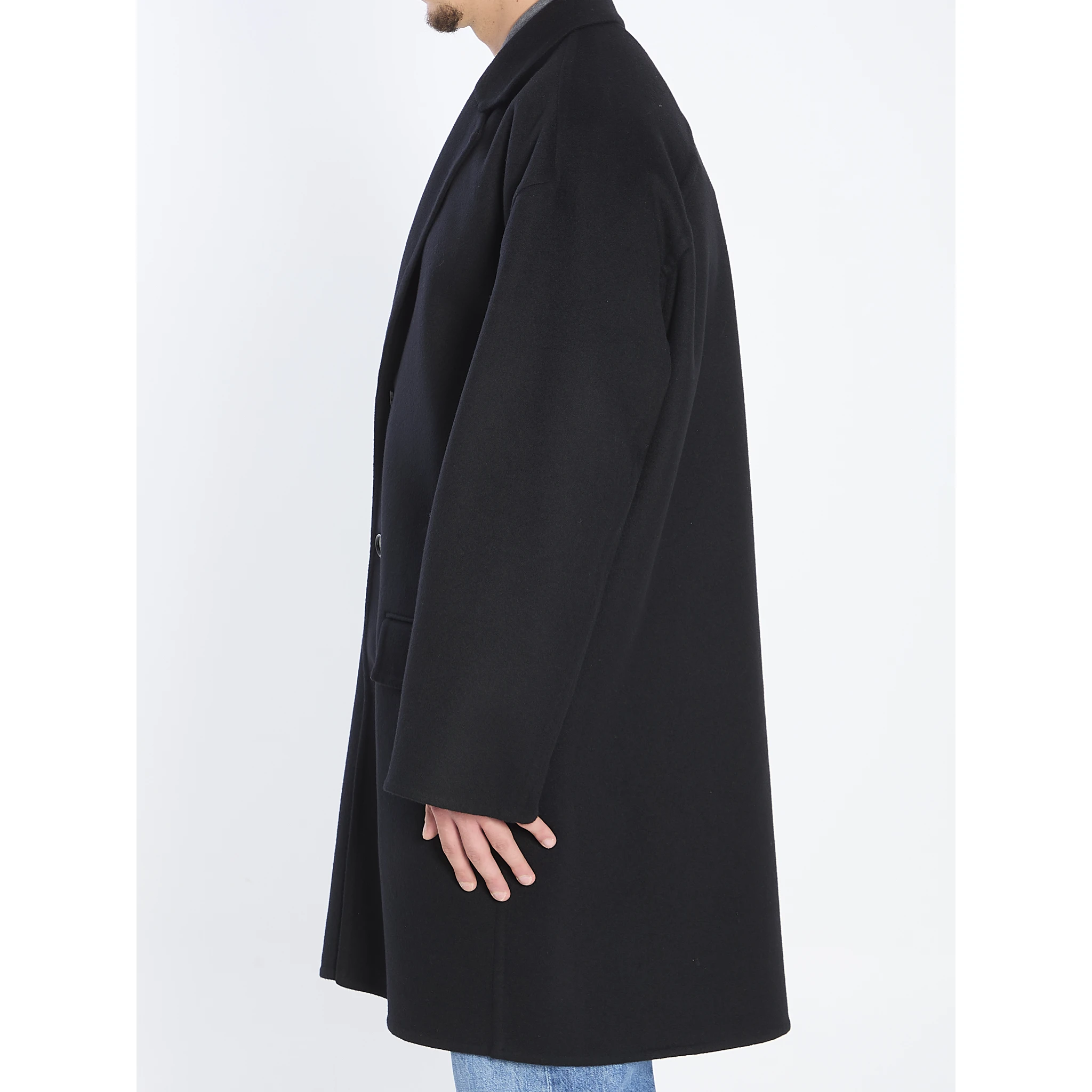 Midi wool coat