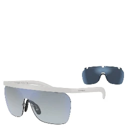 White Acetate Sunglasses