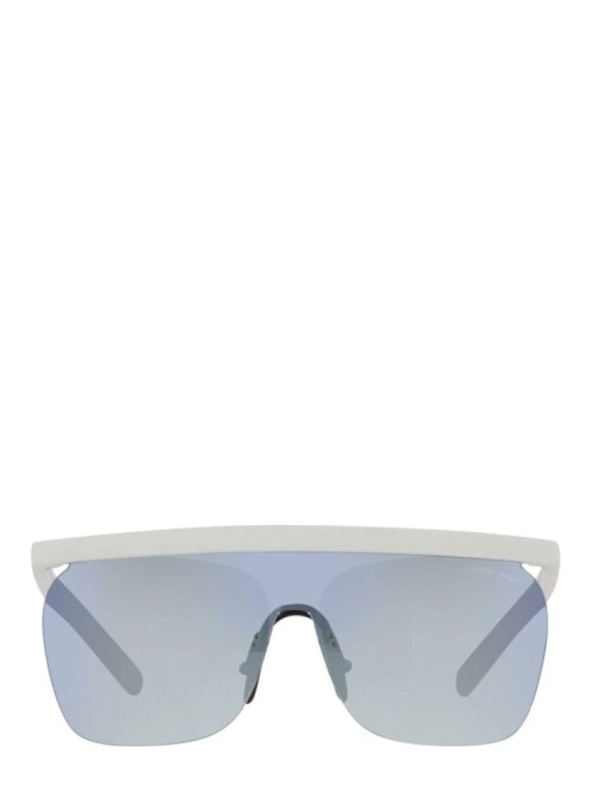 White Acetate Sunglasses