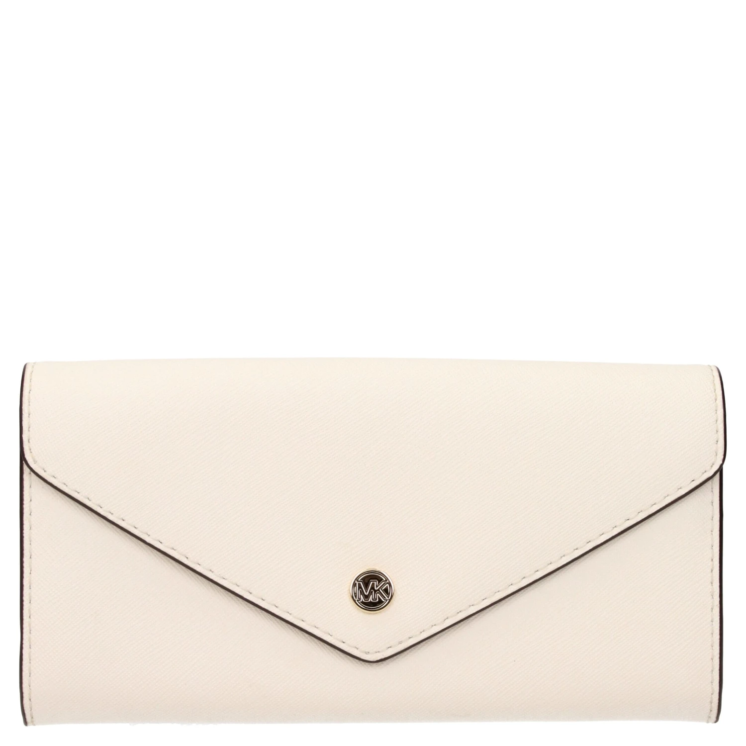 Beige Leather Wallet