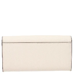 Beige Leather Wallet