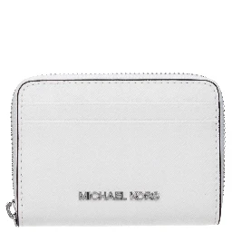 White Leather Cardholder