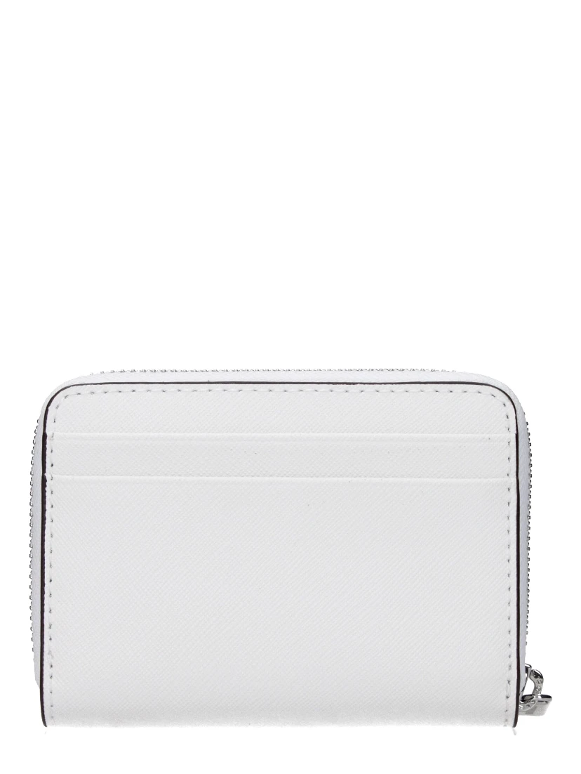 White Leather Cardholder