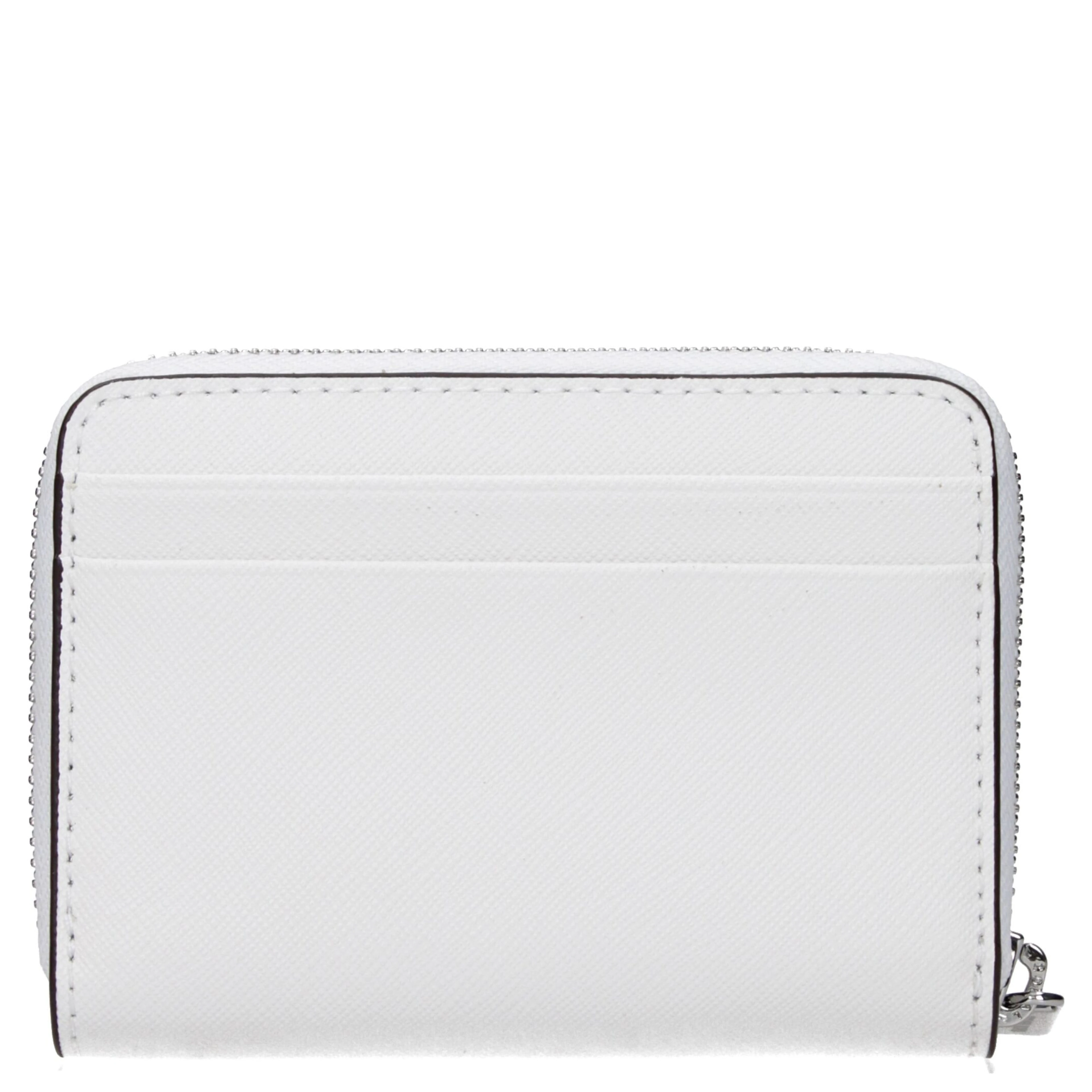White Leather Cardholder