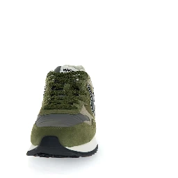 Urban Adventure Sneakers With Chunky Ultra-light Sole And Technical Fabric Design
