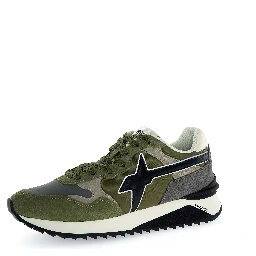 Urban Adventure Sneakers With Chunky Ultra-light Sole And Technical Fabric Design
