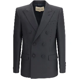 Black Polyester Coat