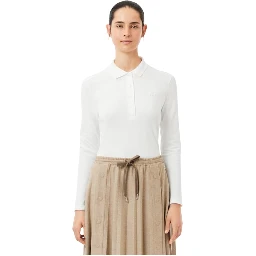 Lacoste T-shirts and Polos White