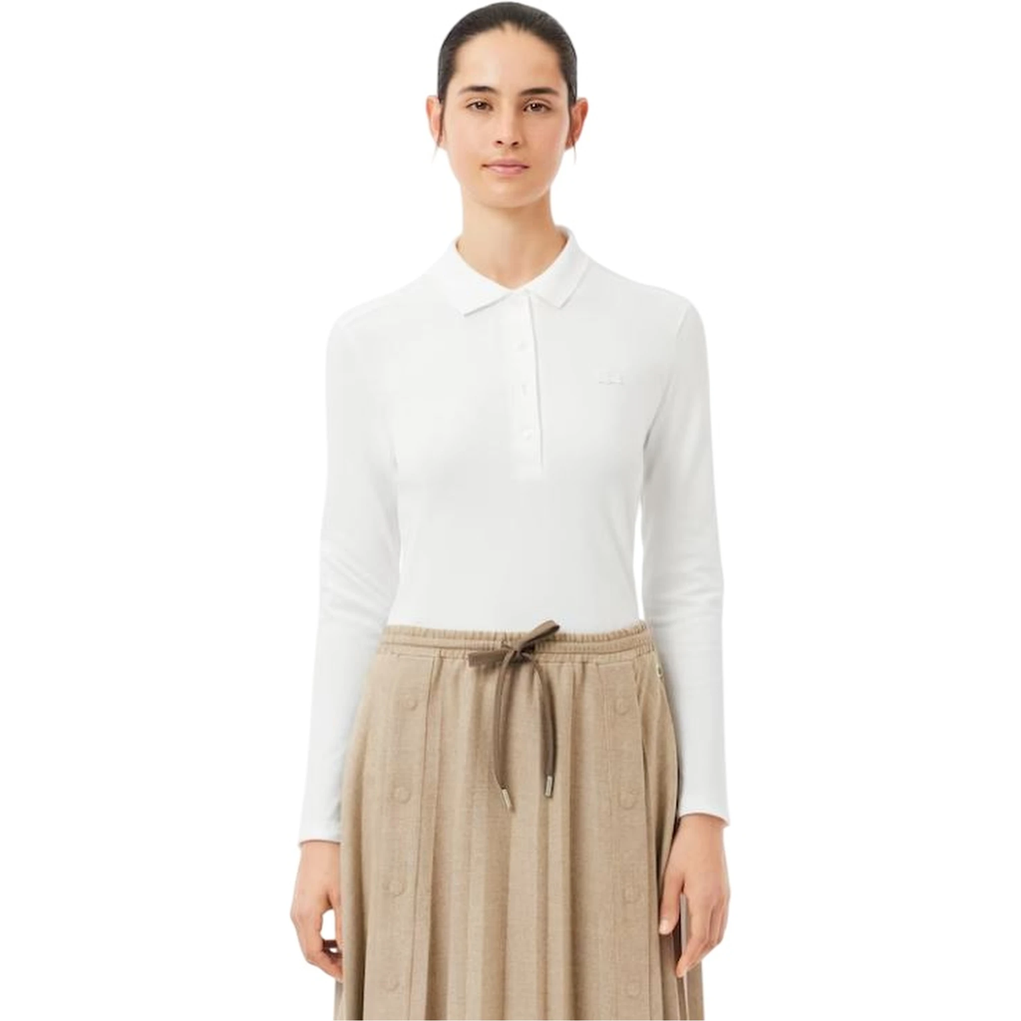 Lacoste T-shirts and Polos White