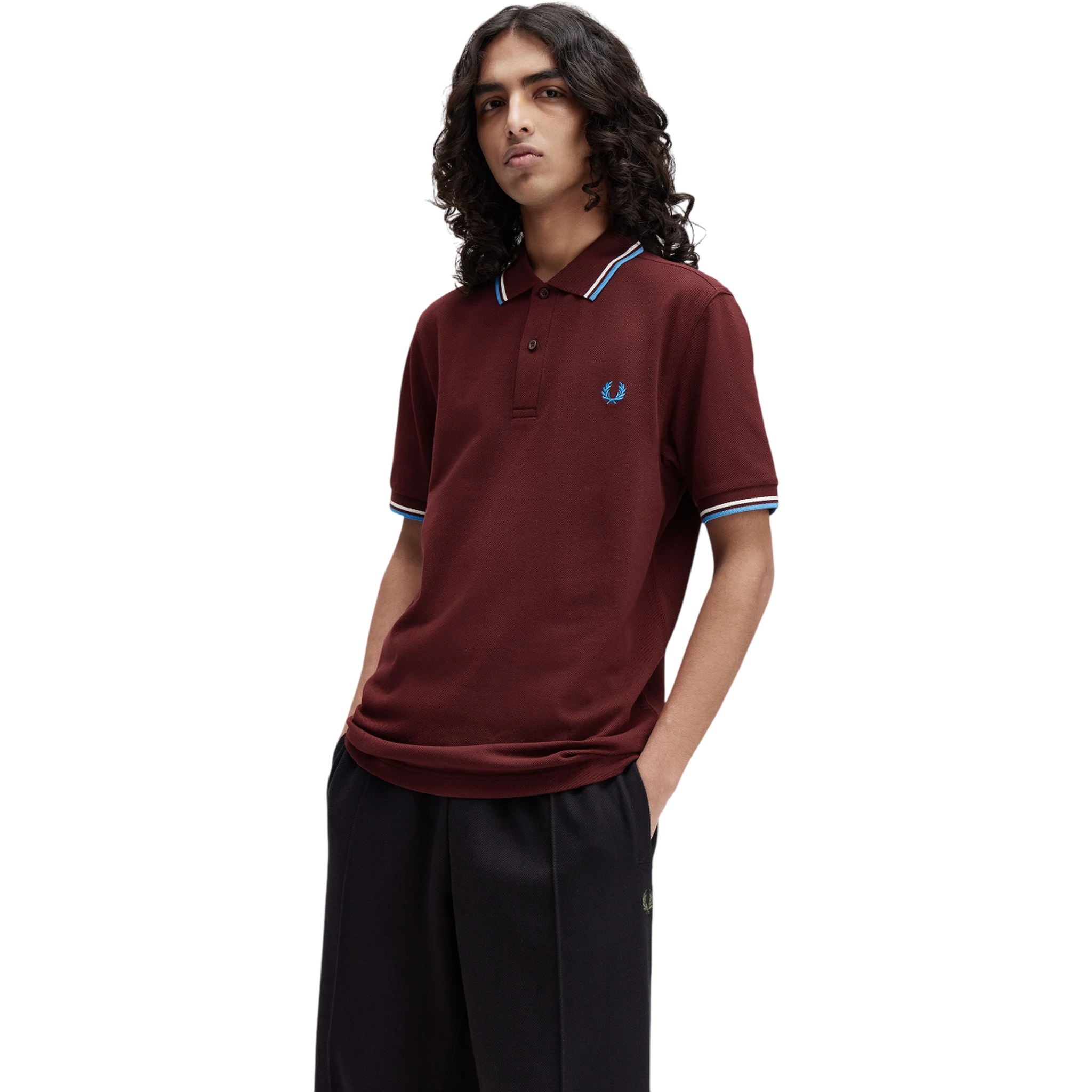 Fred Perry T-shirts and Polos Bordeaux