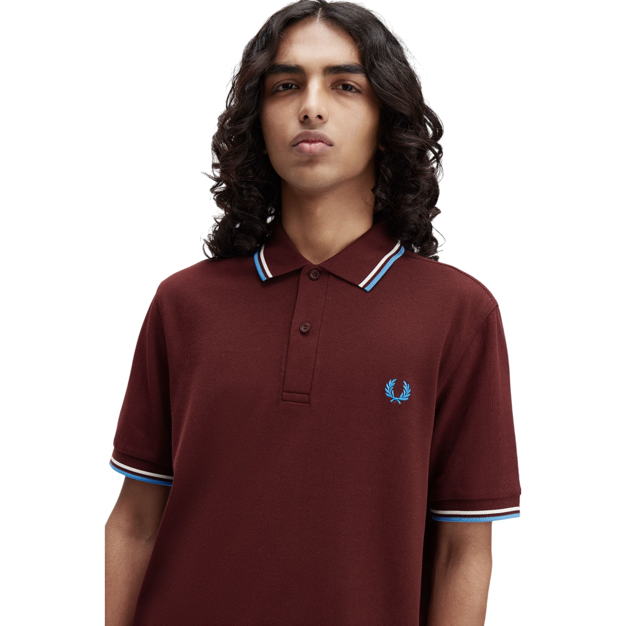 Fred Perry T-shirts and Polos Bordeaux