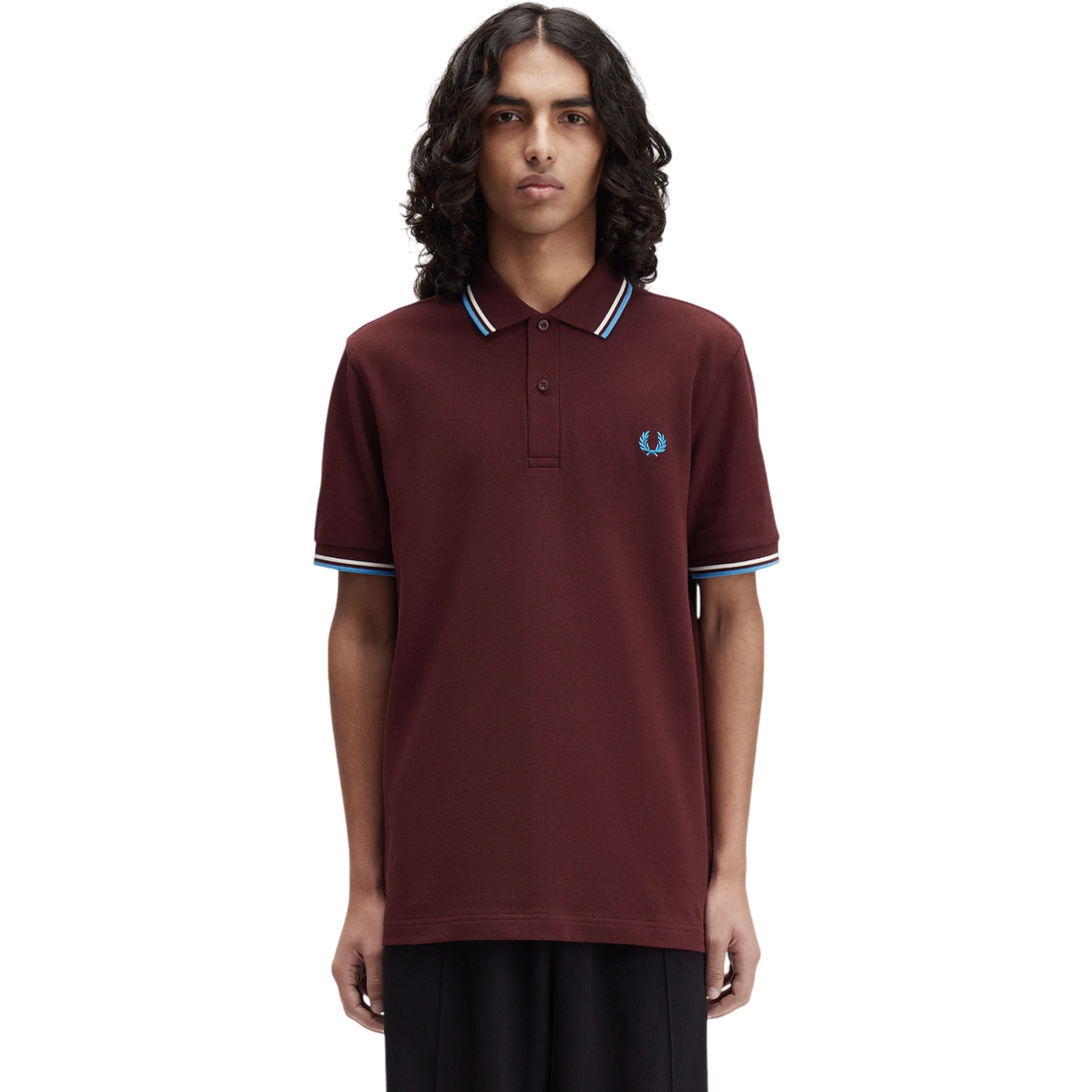 Fred Perry T-shirts and Polos Bordeaux