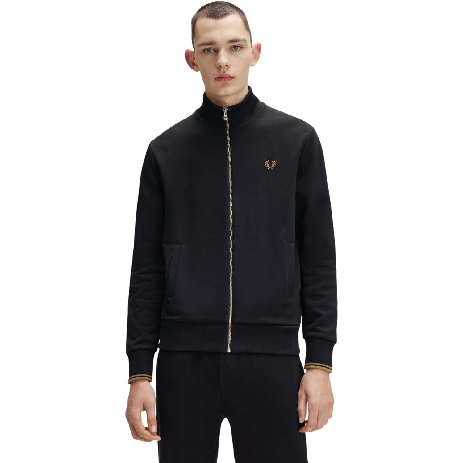 Fred Perry Sweaters Black