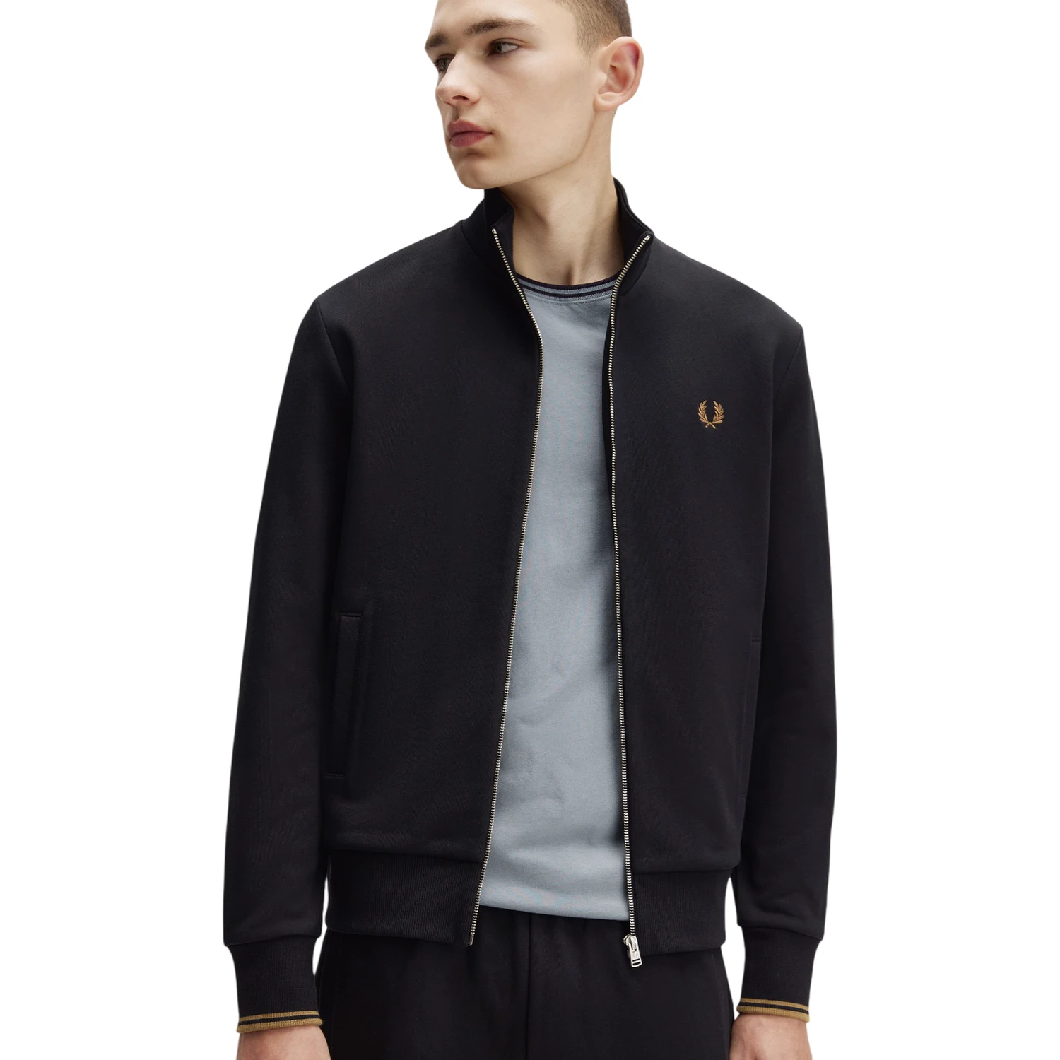 Fred Perry Sweaters Black