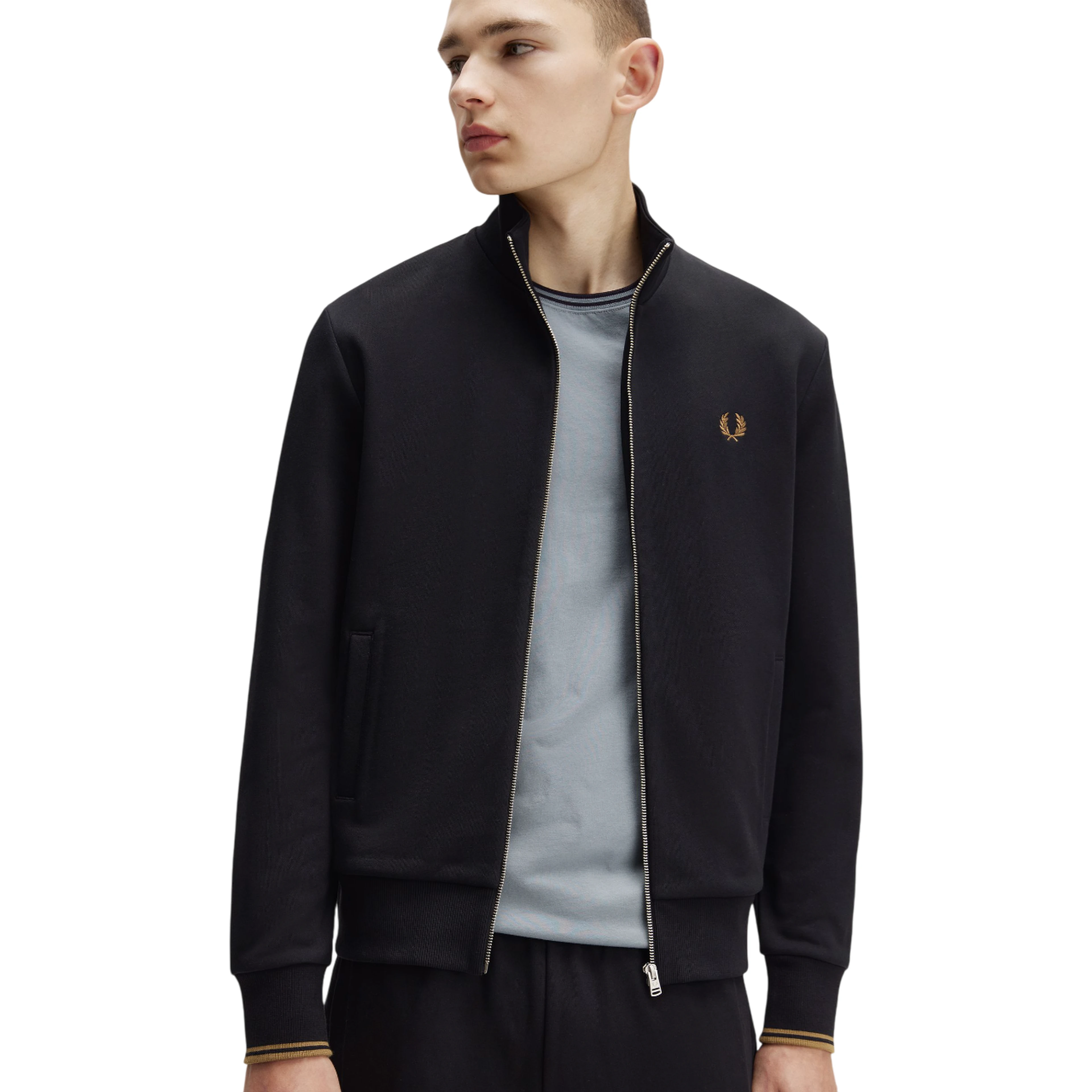 Fred Perry Sweaters Black