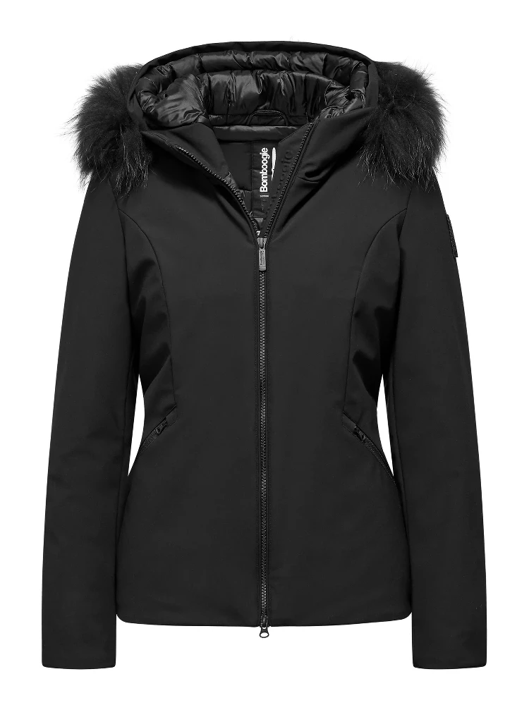 BOMBOOGIE Coats Black