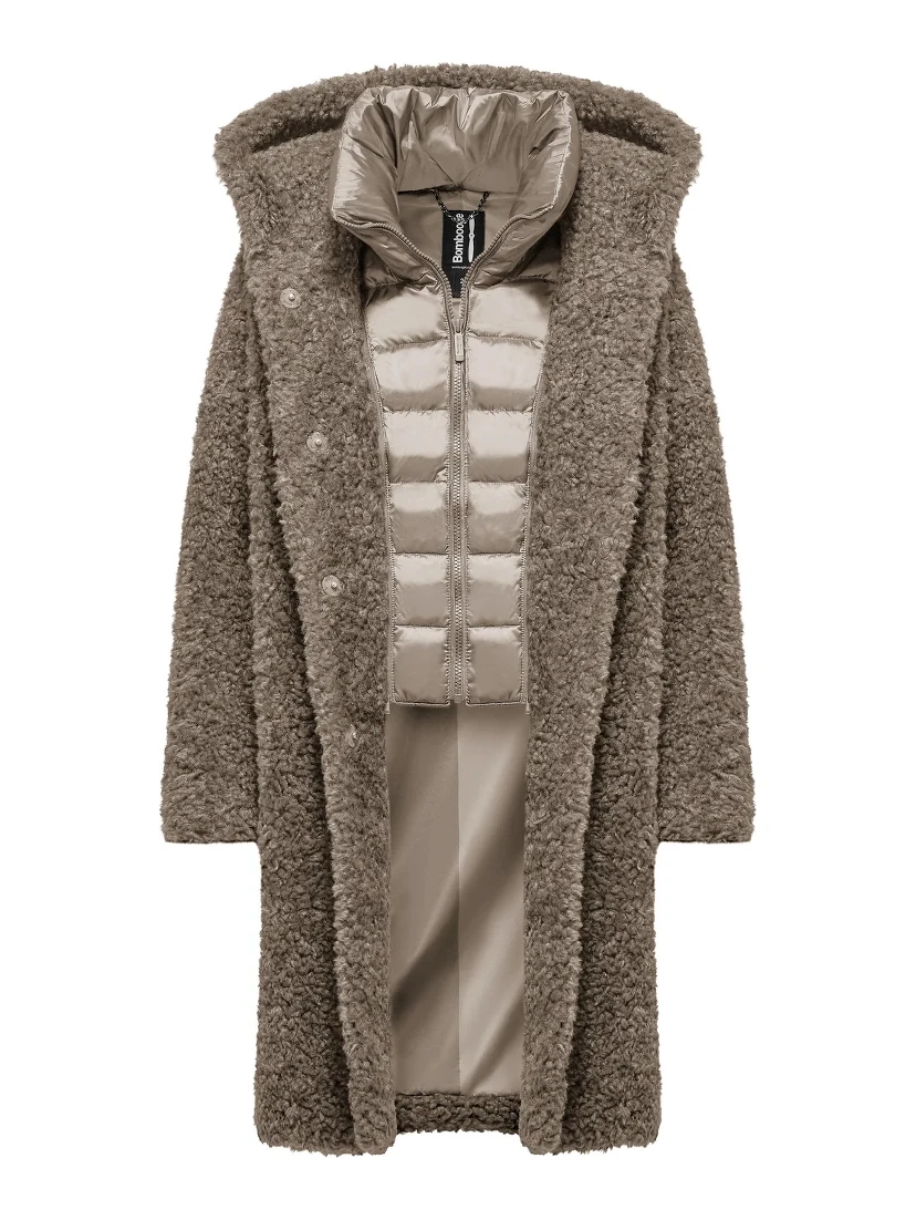 BOMBOOGIE Coats Brown