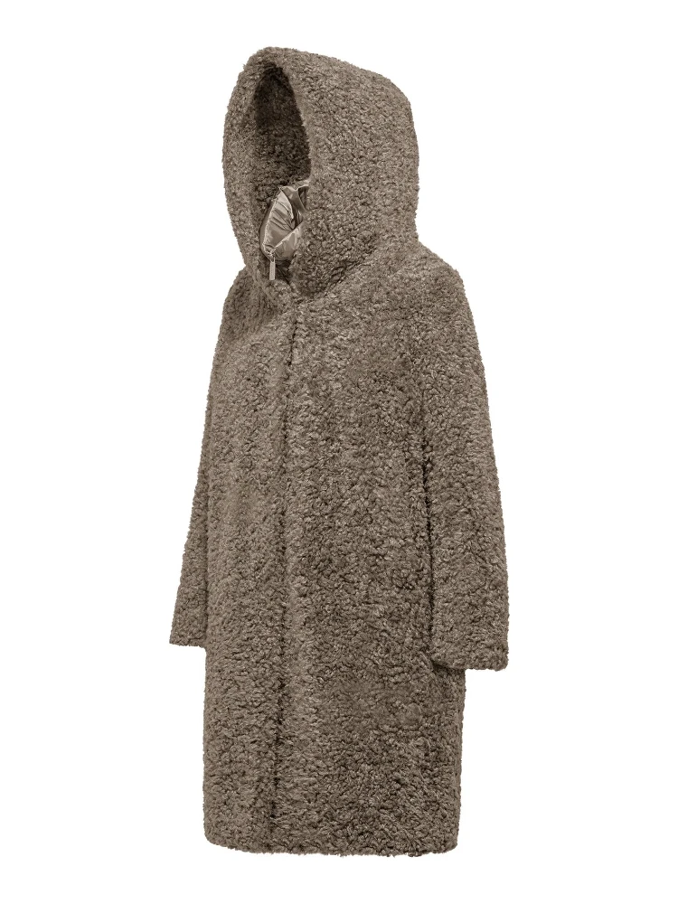 BOMBOOGIE Coats Brown alternative