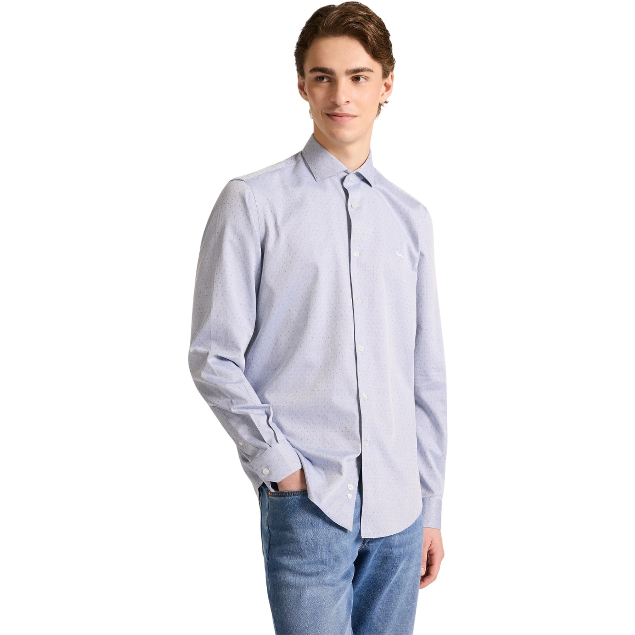 Harmont & Blaine Shirts Blue