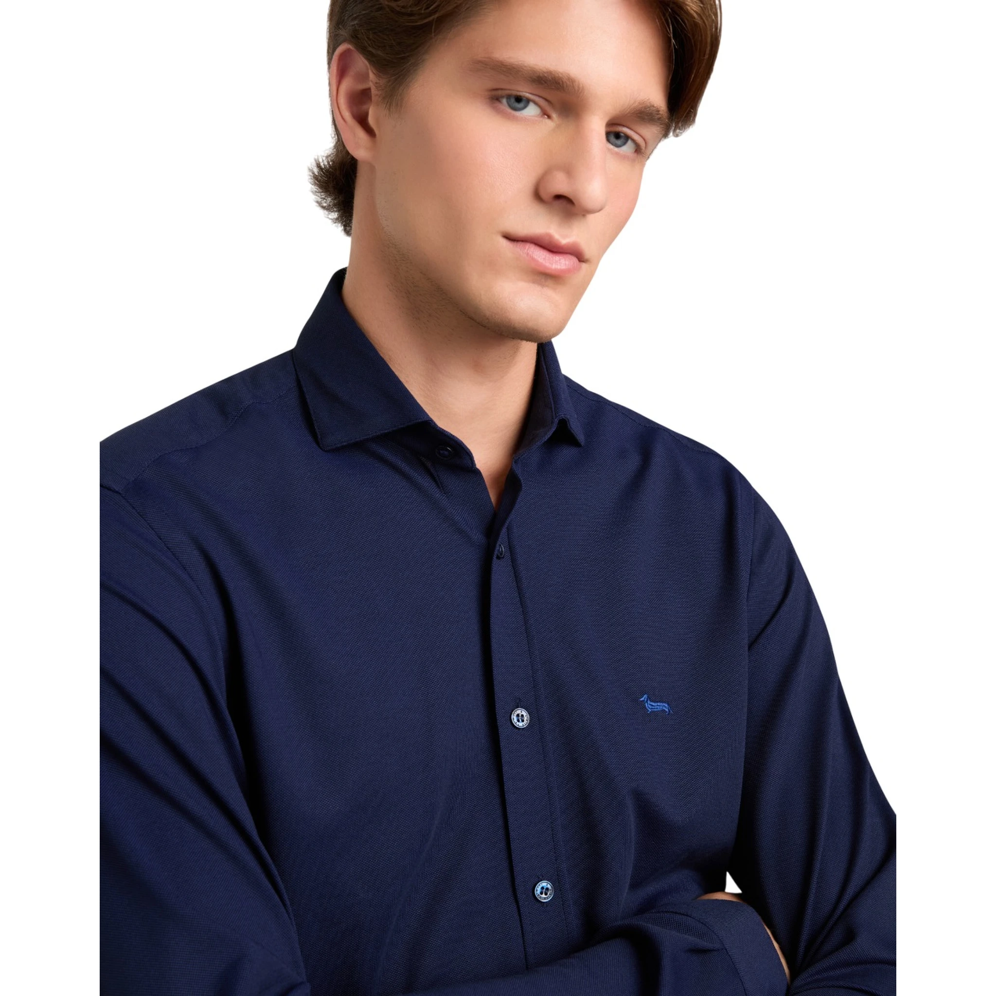 Harmont & Blaine Shirts Blue